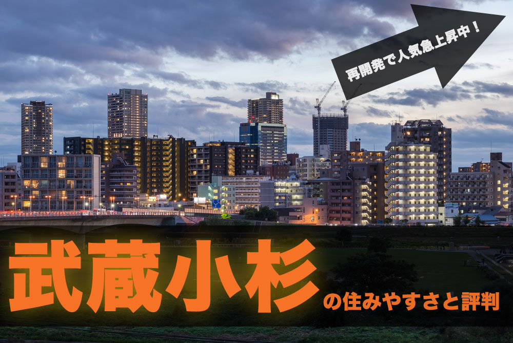 武蔵小杉の住みやすさと評判、相場・スポット：再開発で人気急上昇中の注目エリア